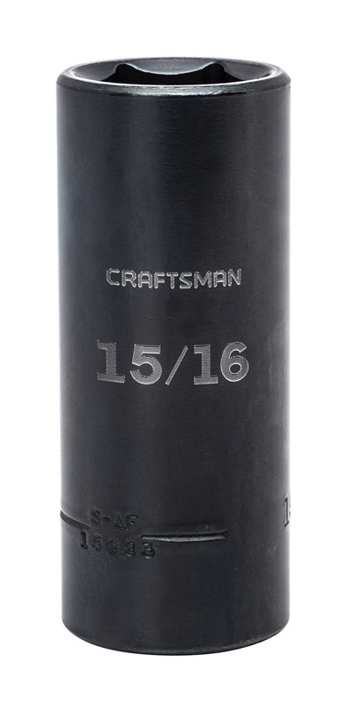 Craftsman 1-1/16 in. X 1/2 in. drive SAE 6 Point Deep Deep Impact Socket 1 pc