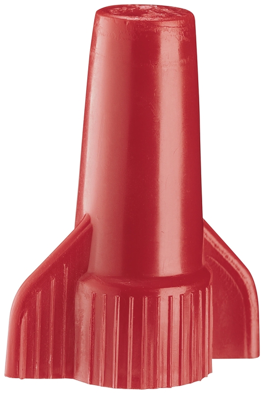 Gardner Bender WingGard 13-086 Wire Connector, 22 to 6 AWG Wire, Steel Contact, Thermoplastic Housing Material, Red