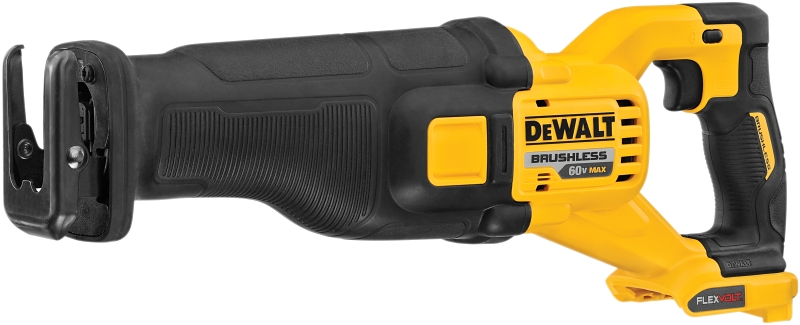 DEWALT Flexvolt 60V MAX DCS389B Brushless Cordless Reciprocating Saw, Tool Only, 60 V, 8 in L Blade, 1-1/8 in L Stroke