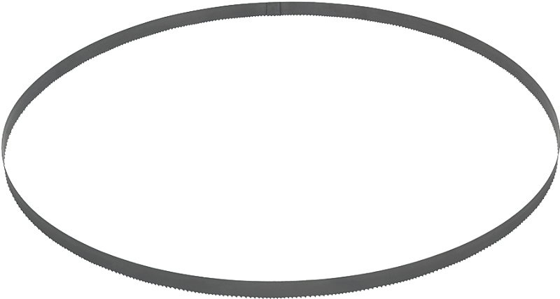 Milwaukee 48-39-0508 Band Saw Blade, 1/2 in W, 35-3/8 in L, 10 TPI, HSS Cutting Edge, Bi-Metal