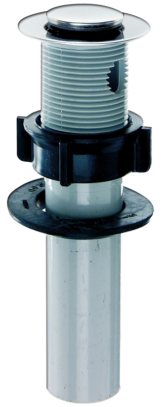 Plumb Pak PP20551 Lavatory Plug, Pop-Out, Plastic/Stainless Steel, For: Plumb Pak Drainage Systems