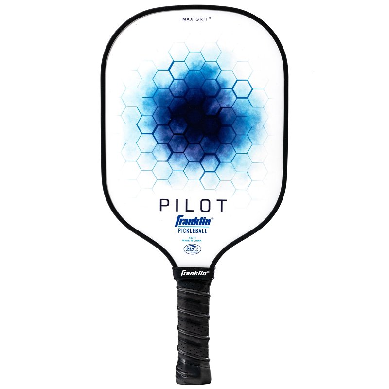 Franklin Pilot Series 52771 Pickle Ball Paddle, Fiberglass/Polypropylene, Blue/White