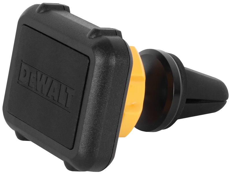 DEWALT 204 0435 DW2 Vent Mount, Stainless Steel, Black/Yellow, Magnetic Mounting