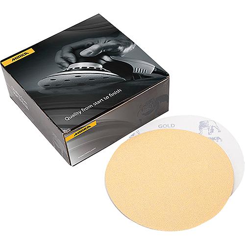 Gold 6â³ Grip Disc, 80G 50/Pk