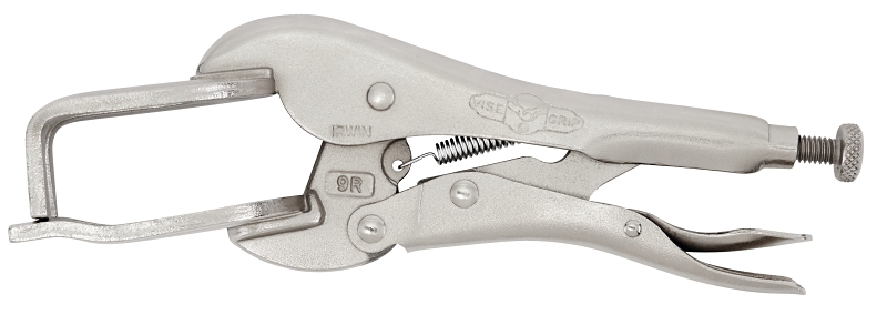 Irwin 25 Welding Clamp, 9 in OAL, 9 in Jaw Opening, 2-3/4 in W Jaw
