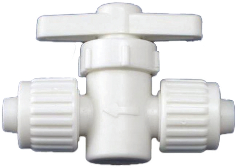 Flair-It 16880 Stop Valve, 1/2 in Connection, PEX, Plastic