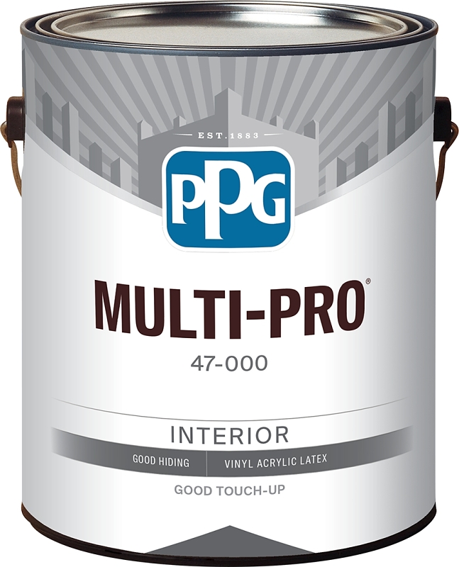 Monarch 47-110 Series 47-110/01 Interior Paint, Flat Sheen, Pastel, 1 gal, 400 sq-ft Coverage Area, Pack of 4