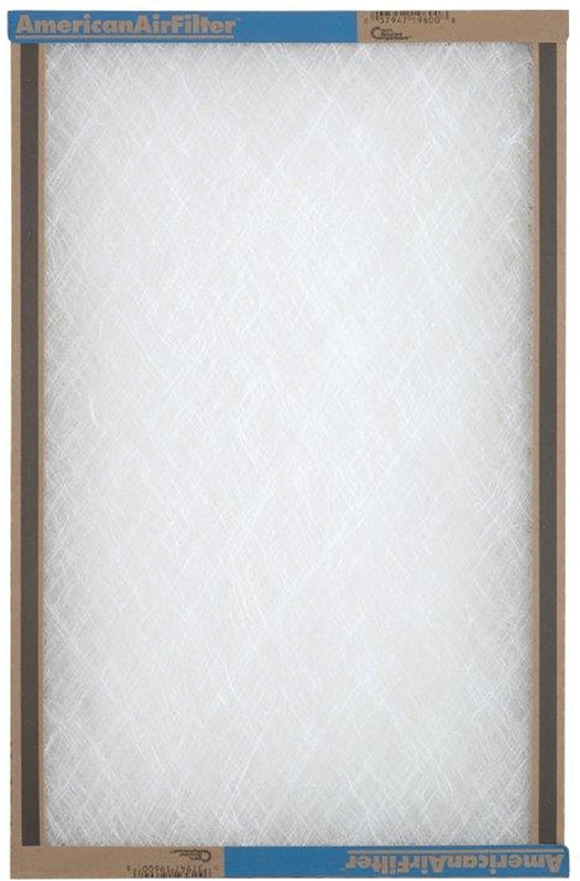 AAF 116301 Air Filter, 30 in L, 16 in W, Chipboard Frame, Pack of 12