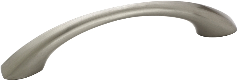 Amerock Allison Value Series BP53003G10 Cabinet Pull, 4-13/16 in L Handle, 1-1/16 in Projection, Zinc, Satin Nickel