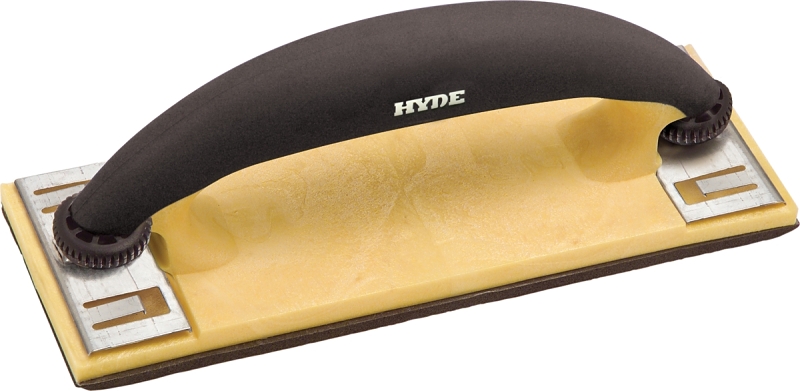 Hyde MAXXGRIP 09057 Drywall Hand Sander, Overmolded Handle