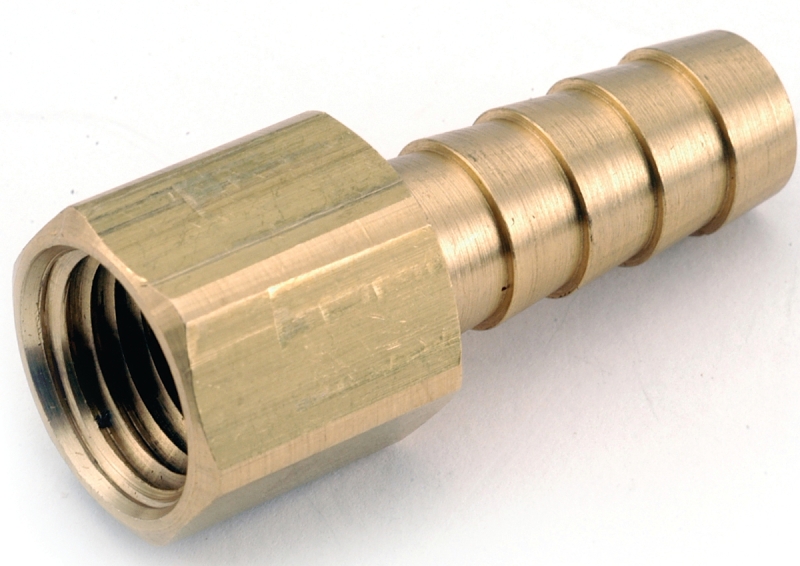Anderson Metals 129F Series 757002-0404 Hose Adapter, 1/4 in Anderson Metals 129F Series 757002-0404 Hose Adapter, 1/4 in