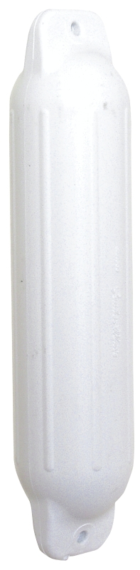 US Hardware M-018B Boat Fender, 5 in, Vinyl, White