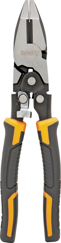 DEWALT DWHT70276 Lineman's Plier, 0.38 in Jaw Opening, Black/Yellow Handle