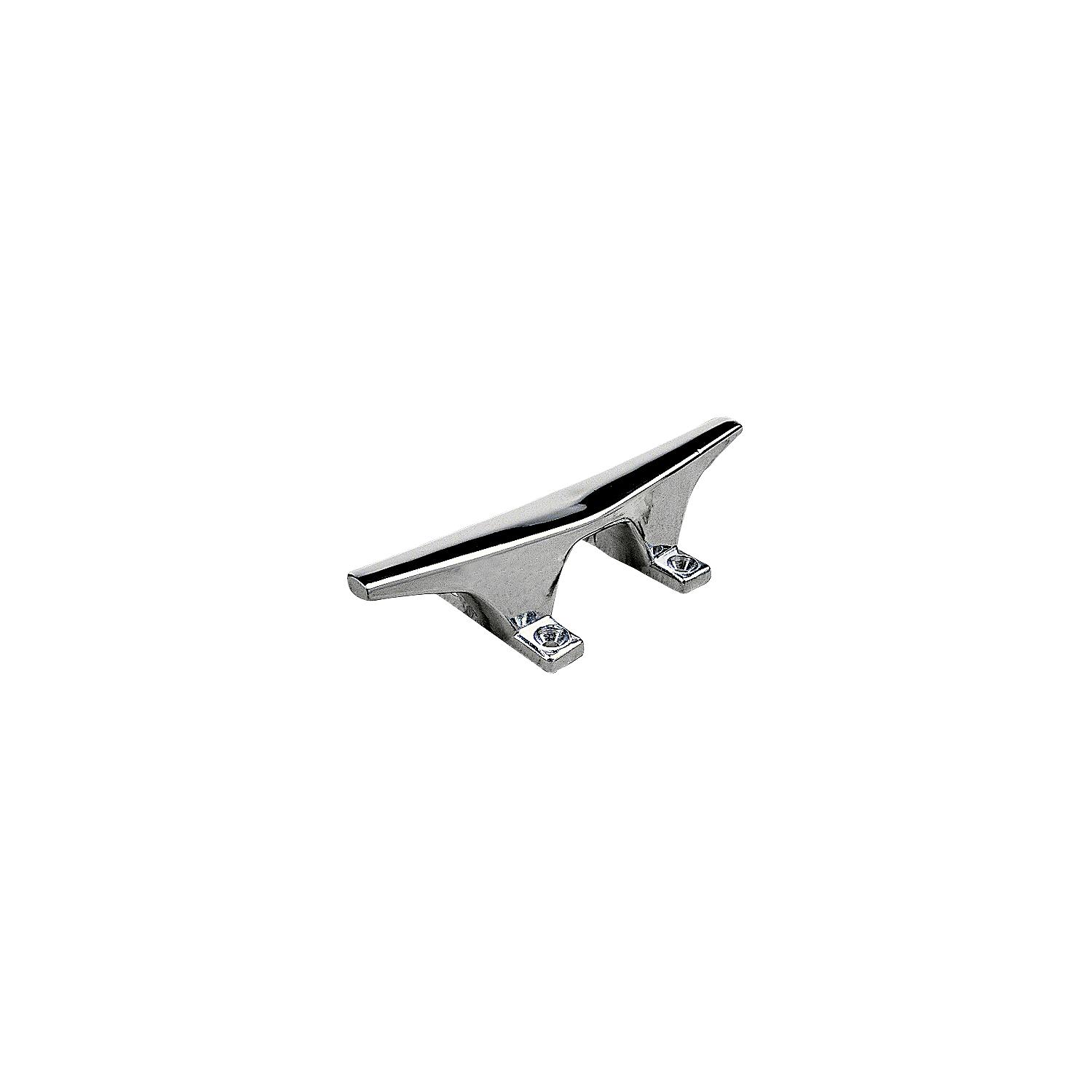 Sea-Dog 0441041 4-Hole Cleat, Chrome Zinc, 4-1/2â³, Carded