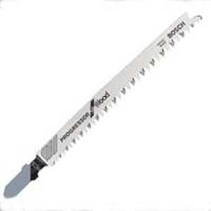 Bosch T234X Jig Saw Blade, 4-1/2 in L, 8-13 TPI, HCS Cutting Edge
