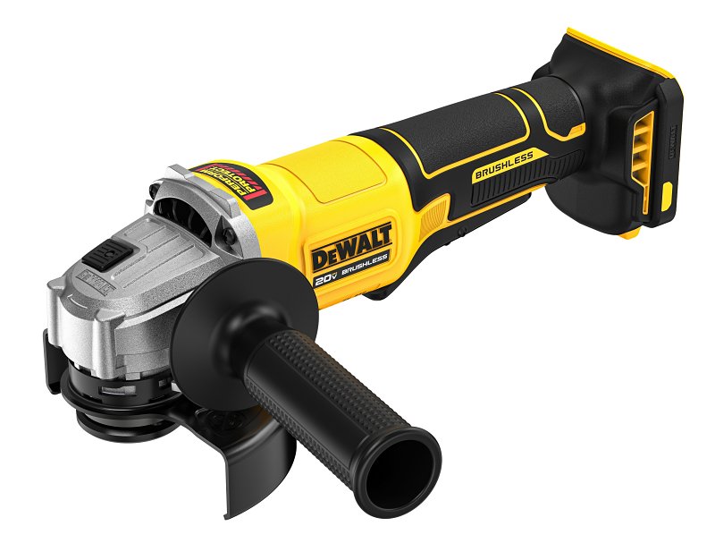 DEWALT 20V MAX DCG408B Brushless Cordless Paddle-Switch Grinder, Tool Only, 20 V, 5/8 in Spindle, 5/8 in Arbor, Pack of 1