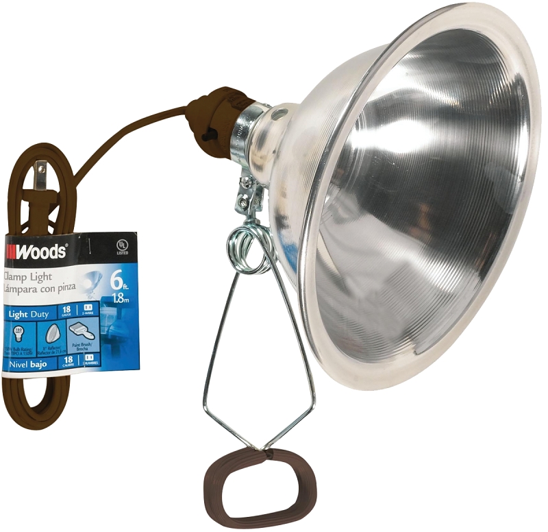 LIGHT CLAMP 8.5IN 18 2X6FT CRD Pack of 12 VORG1110386 0151