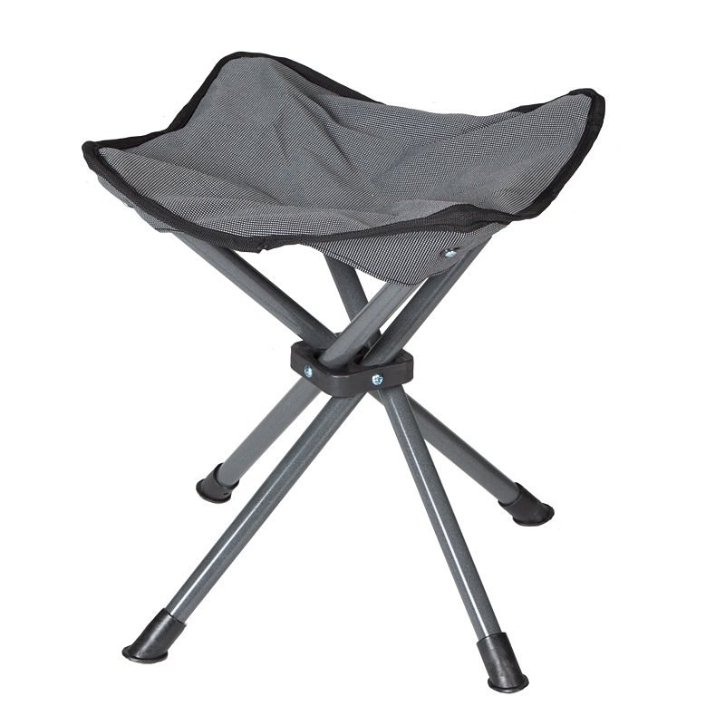 Stansport G-140 Apex Fold-Up Stool, Polyester/Steel