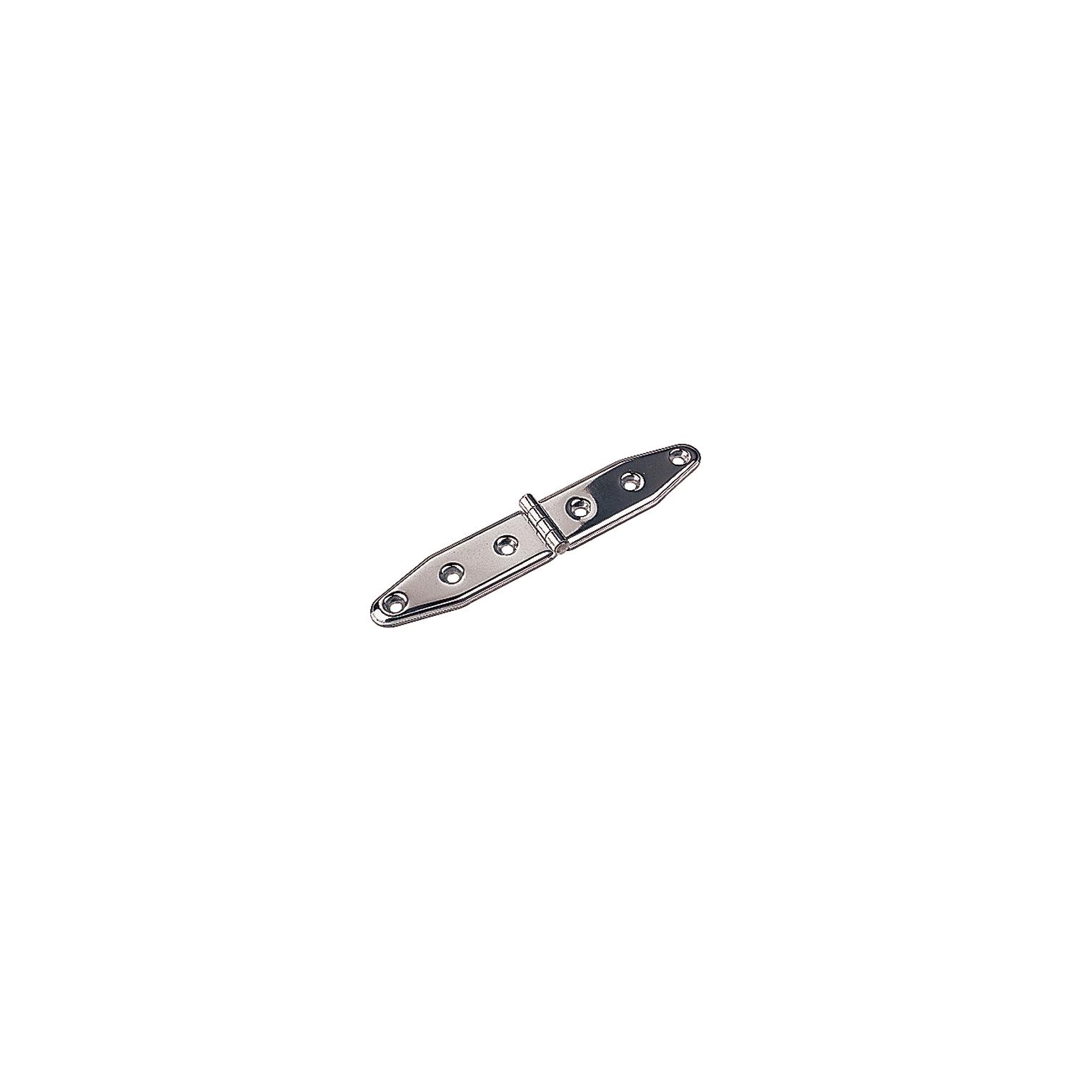 Stainless Strap Hinge 6-1/8â³, Pair
