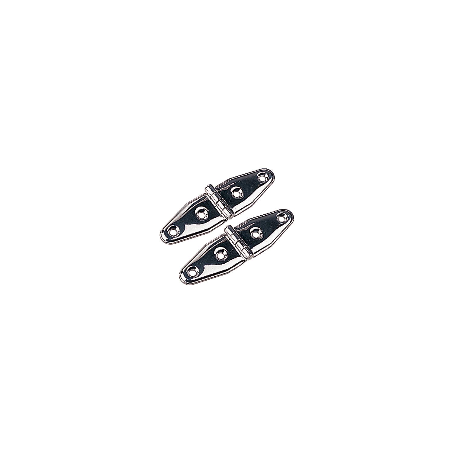 Stainless Strap Hinge 4-1/8â³, Pair