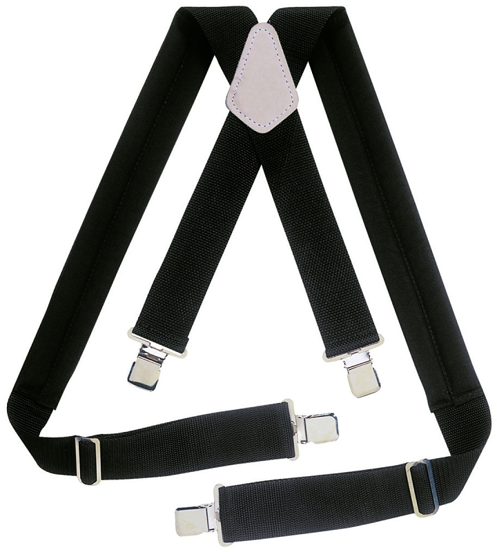 CLC TOOL WORKS 5121 Work Suspender, One-Size, Elastic, Black