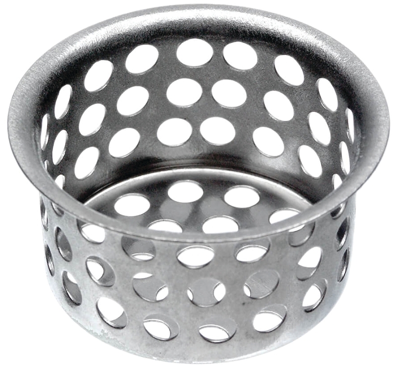 Danco 89049 Crumb Cup, 1-9/16 in Dia, Brass, Chrome, For: 1-9/16 x 1 in Drain Sinks and Utility Tubs
