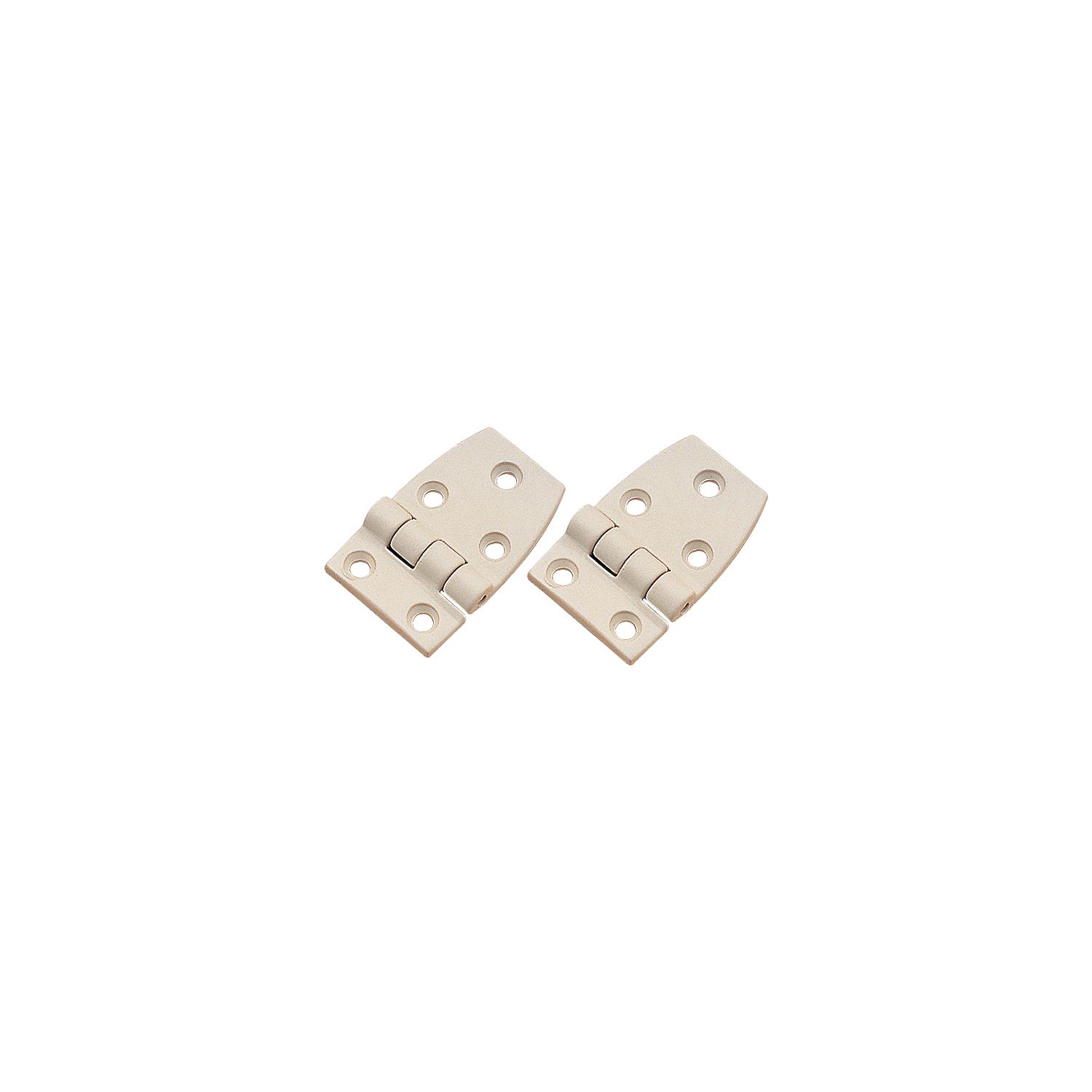 Sea-Dog 2025111 Short Side Door Hinge, White Pr.