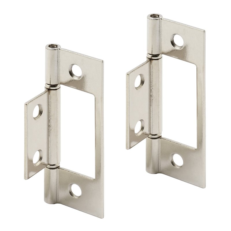 Prime-Line N 7273 Door Hinge, Steel, Satin Nickel, Pack of 6