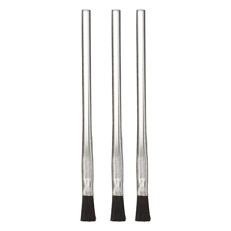 Oatey 6 in. L X 1/2 in. W Acid Flux Brush Horse Hair 3 pk