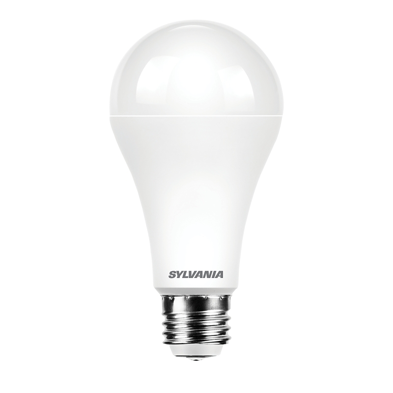 Sylvania 42052 3-Way Light Bulb, A21 Lamp, Frosted, Soft White Light, 2700 K Color Temp