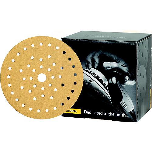 Mirka 235MF220 Gold Multifit Dust Free Discs, 5â³, P220, 50/pk