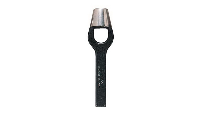 General 1271E Arch Punch, 1/2 in Tip, 4-1/2 in L, Taper Shank, Steel