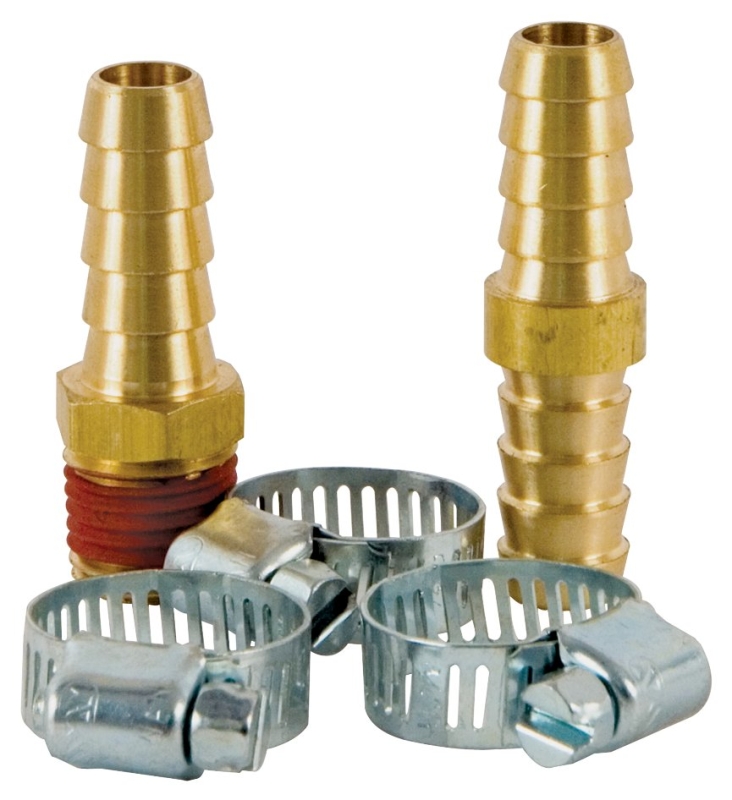 Bostitch HREPAIR-38 Air Hose Splice Kit, Male, Brass