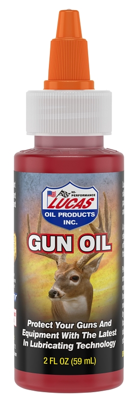 Lucas Oil 10006 Gun Oil, Liquid, Petroleum, Red, 2 oz