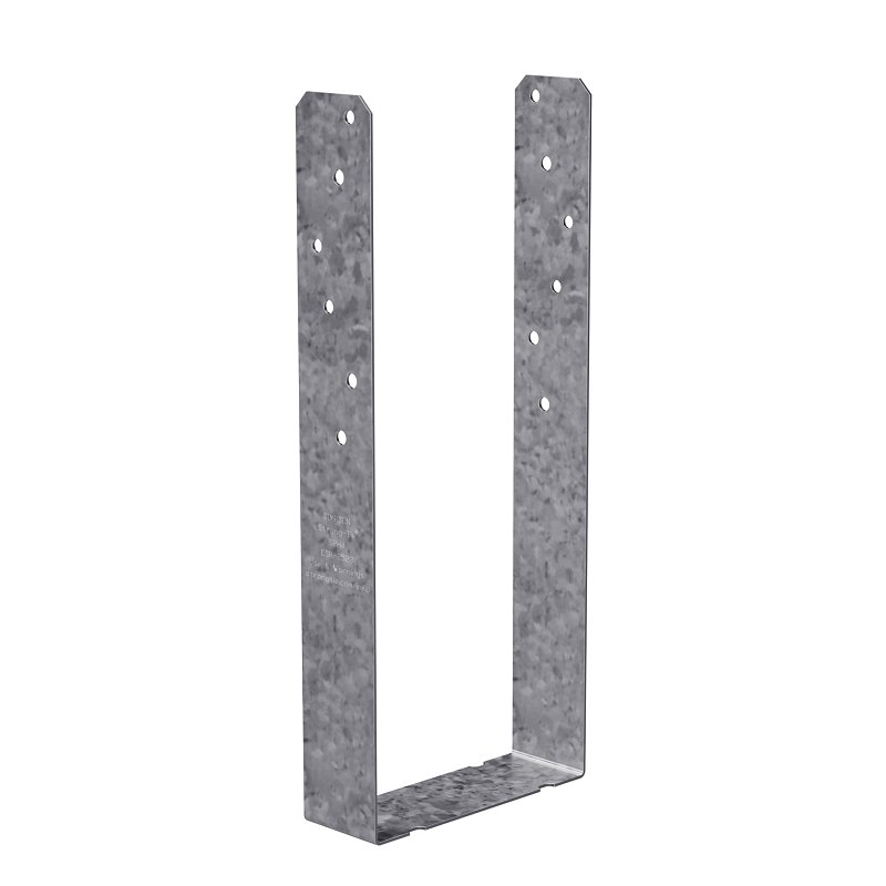 Simpson Strong-Tie SPH Series SPH4 Heavy Stud Plate Tie, 8-3/4 in L, 3-9/16 in W, Steel, Galvanized, Pack of 100