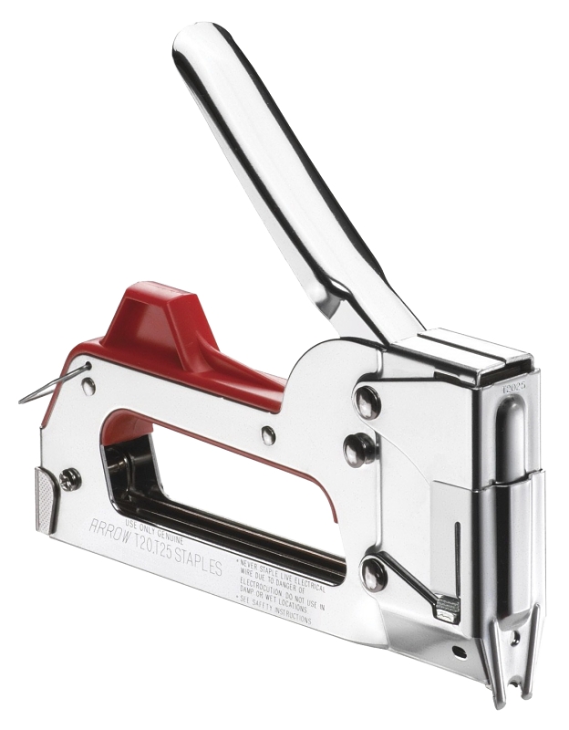 Arrow T2025-6 Stapler and Wire Tacker, T20, T25 Staple, 1/4 in L Leg