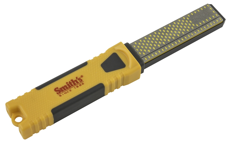 Smith's DCS4 Diamond Combination Sharpener, Rectangular, Diamond Bench Stone, Coarse, Fine, 325, 750 Grit, Diamond