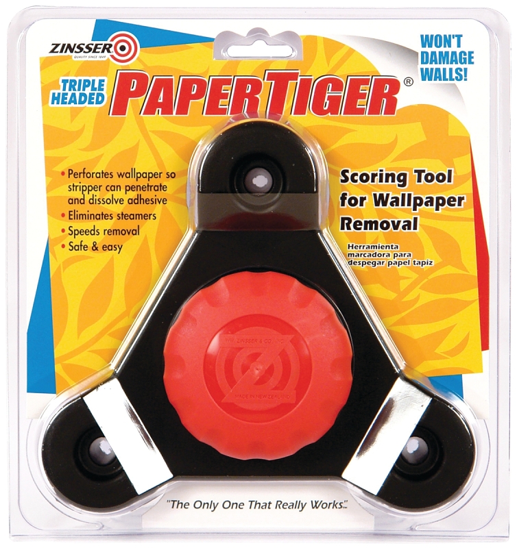 Zinsser PaperTiger 02976 Scoring Tool, Plastic Handle, Ergonomic Handle