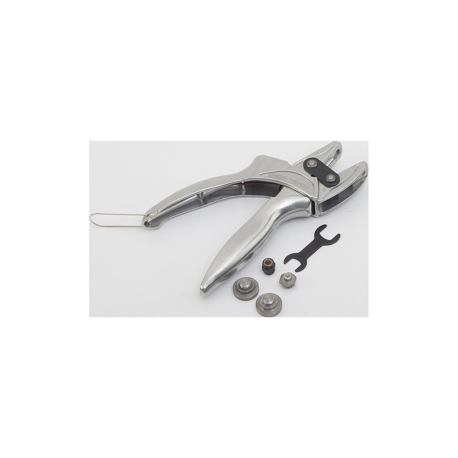 SeaDog 299190 Canvas Snap Tool | Includes Die Wrench & (3) Removable Dies | Aluminum/Steel