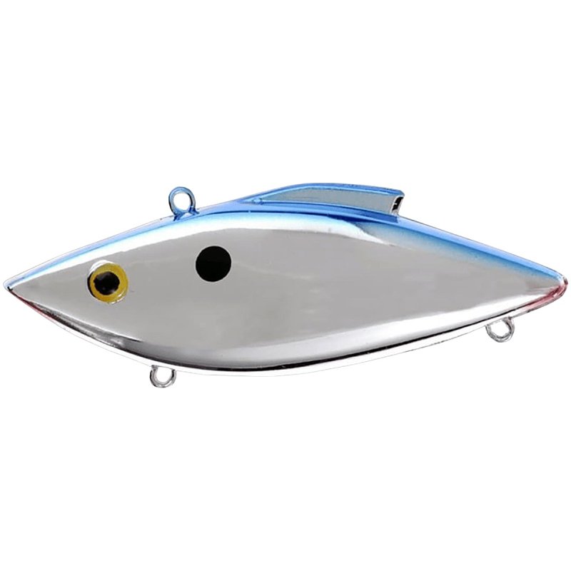 Rat-L-Trap BLF-RT25B Fishing Lure, Crank Bait, Blue/Chrome Lure