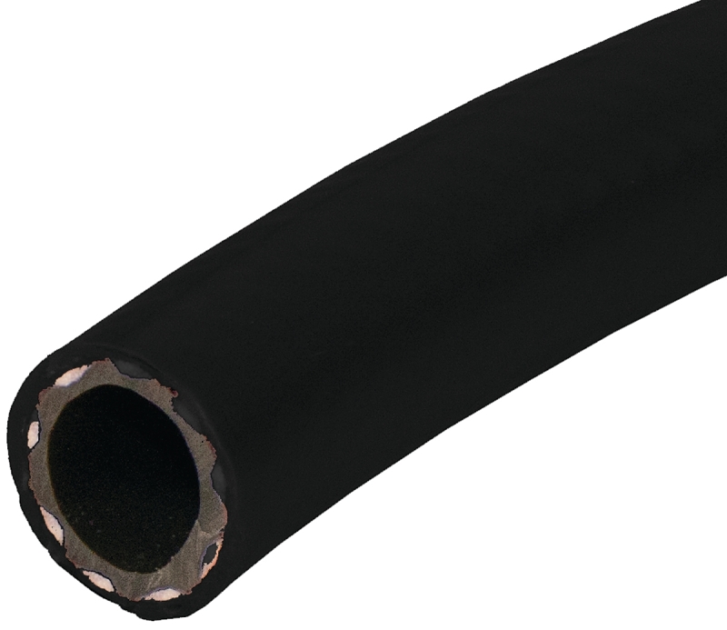 Abbott Rubber T44 Series T44055001 Drain Hose, 7/8 in OD, 5/8 in ID, 50 ft L, PVC, Black