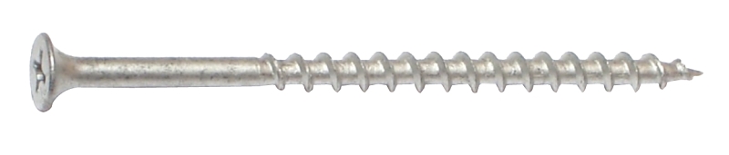 Midwest Fastener BuildRight 53994 Deck Screw, #8 Thread, 3 in L, UNC Thread, Bugle Head, Phillips Drive, Sharp Point