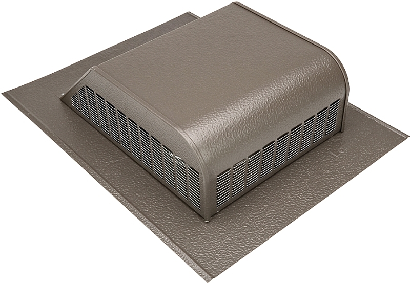Lomanco LomanCool 750WB Static Roof Vent, 20-5/16 in OAL, 16 in OAW, 50 sq-in Net Free Ventilating Area, Aluminum, Pack of 6