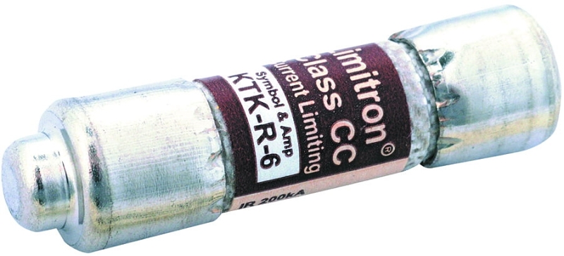 Bussmann KTK-R-30 Fuse, 30 A, 600 VAC, 200 kA Interrupt, Melamine Body, CC, Cartridge, Fast-Acting Fuse