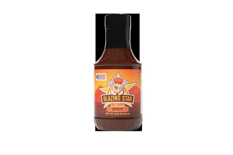 Blazing Star BZ88105 BBQ Sauce, Liquid, Spicy, 19.25 oz