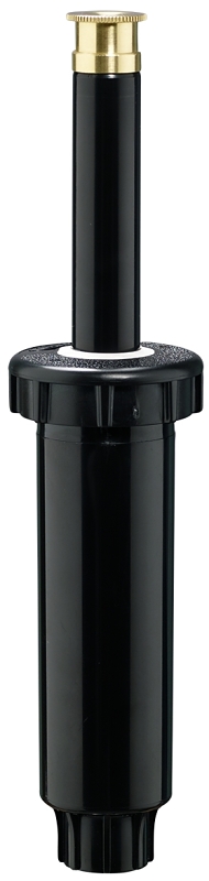 Orbit 54519/54223 Spring-Loaded Sprinkler with Brass Nozzle, 1/2 in Connection, 15 ft, Full-Circle, Full Nozzle, Brass, Pack of 25