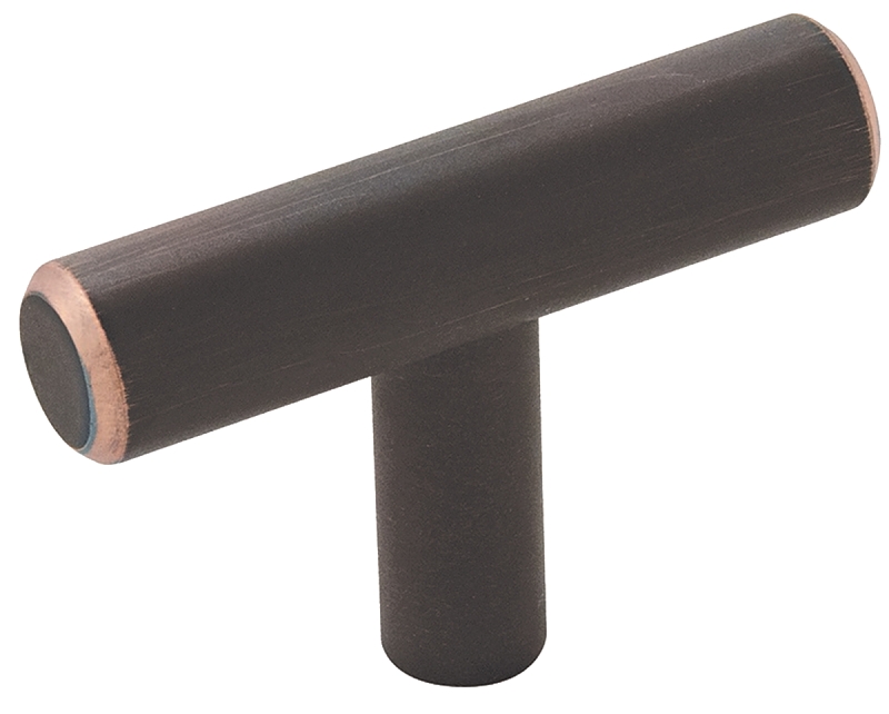 Amerock BP19009ORB Cabinet Knob, 1-3/8 in Projection, Carbon Steel, Oil-Rubbed Bronze