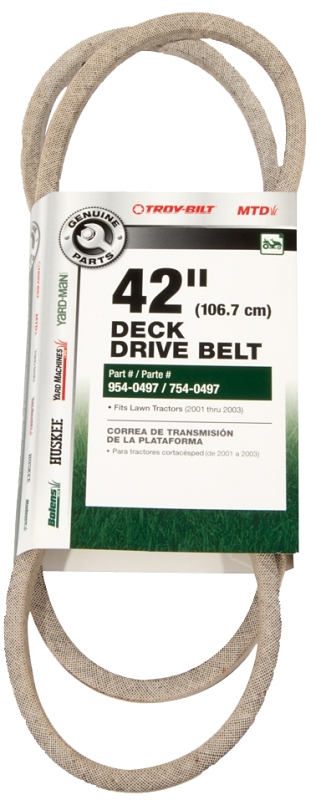 Mtd 42 inch deck belt discount