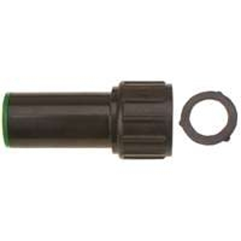 Raindrip 321G00UB Adapter, 3/4 x 1/2 in Connection, FPT x Compression, Plastic, Black