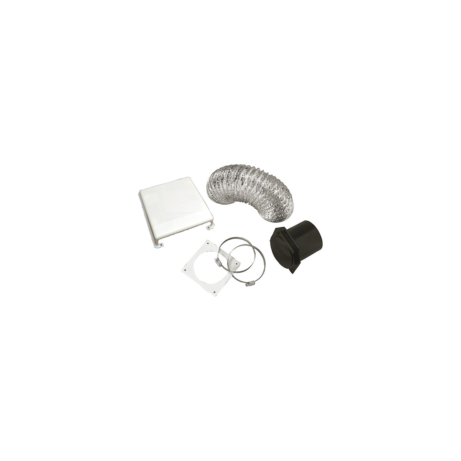 VID403A Clothes Dryer Vent Installation Kit- White